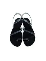 ⁦GREEK SANDALS YARDEN | שחור⁩ – תמונה ⁦2⁩