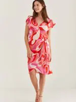 ⁦EMILY DRESS | פוקסיה⁩ – תמונה ⁦5⁩