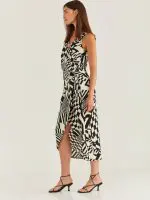 ⁦ANDY DRESS | שחור לבן⁩ – תמונה ⁦5⁩