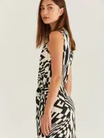 ⁦ANDY DRESS | שחור לבן⁩ – תמונה ⁦2⁩