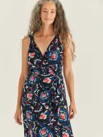 ⁦ANDY DRESS | פרחוני שחור⁩ – תמונה ⁦2⁩