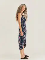 ⁦ANDY DRESS | פרחוני שחור⁩ – תמונה ⁦4⁩