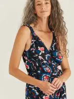 ⁦ANDY DRESS | פרחוני שחור⁩ – תמונה ⁦5⁩