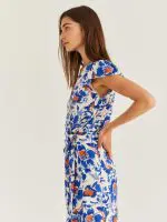 ⁦EMILY DRESS | כחול משולב⁩ – תמונה ⁦5⁩