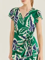 ⁦EMILY DRESS | ירוק⁩ – תמונה ⁦3⁩