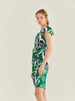 ⁦EMILY DRESS | ירוק⁩ – תמונה ⁦5⁩