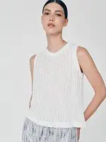 LINE TOP | לבן