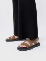 ⁦VAGABOND CONNIE SANDALS | חום בהיר⁩ – תמונה ⁦5⁩