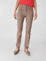 ⁦NEW CHINO | חום מודפס⁩ – תמונה ⁦3⁩
