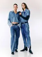 ⁦DENIM JUMPSUIT⁩ – תמונה ⁦3⁩