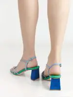 ⁦JEFFREY CAMPBELL MACRAME | תכלת⁩ – תמונה ⁦2⁩