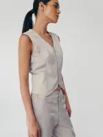 ⁦WOW VEST | בז׳⁩ – תמונה ⁦5⁩