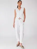 ⁦WOW VEST | לבן⁩ – תמונה ⁦2⁩