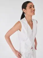 WOW VEST | לבן