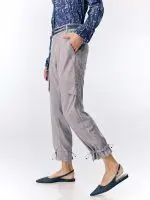 ⁦WOW PANTS | אפור⁩ – תמונה ⁦2⁩