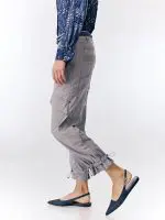 ⁦WOW PANTS | אפור⁩ – תמונה ⁦3⁩