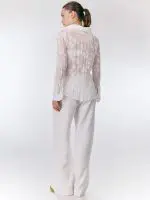 ⁦NEW BREEZE PANTS | לבן שבור⁩ – תמונה ⁦9⁩