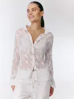 WRINKLED SHIRT| לבן