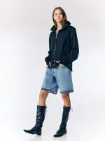 ⁦CARGO BERMUDA JEANS | ג׳ינס בהיר⁩ – תמונה ⁦10⁩
