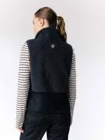 ⁦BIKER VEST | אפור כהה⁩ – תמונה ⁦4⁩