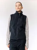 ⁦BIKER VEST | אפור כהה⁩ – תמונה ⁦5⁩