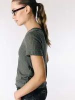 ⁦NY SHIRT | זית⁩ – תמונה ⁦4⁩