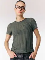 ⁦NY SHIRT | זית⁩ – תמונה ⁦3⁩