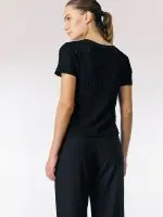 ⁦NY SHIRT | שחור⁩ – תמונה ⁦2⁩