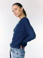 ⁦NICKY LONG T SHIRT | נייבי⁩ – תמונה ⁦4⁩
