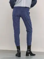 ⁦VIBE CORDEROY PANTS | נייבי⁩ – תמונה ⁦4⁩