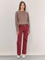 CARGO PANTS | בורדו