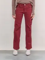⁦CARGO PANTS | בורדו⁩ – תמונה ⁦2⁩