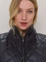 ⁦BIKER QUILT VEST | שחור⁩ – תמונה ⁦3⁩