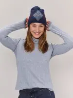 ⁦LONG BASIC TURTLENECK | אפור⁩ – תמונה ⁦4⁩