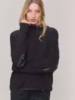 ⁦WINTER HEAT KNIT | שחור⁩ – תמונה ⁦7⁩