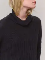⁦WINTER HEAT KNIT | שחור⁩ – תמונה ⁦4⁩