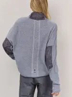 ⁦WINTER HEAT KNIT | אפור⁩ – תמונה ⁦5⁩