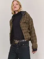⁦CRAZY BOMBER JACKET | חום⁩ – תמונה ⁦5⁩