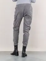 ⁦VIBE CORDEROY PANTS | אפור⁩ – תמונה ⁦6⁩