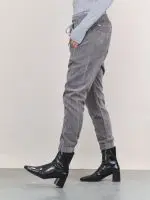 ⁦VIBE CORDEROY PANTS | אפור⁩ – תמונה ⁦5⁩