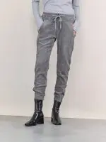VIBE CORDEROY PANTS | אפור