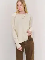 ⁦WASHED SHIRT | שמנת⁩ – תמונה ⁦6⁩