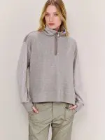WINTER ZIP KNIT | אבן