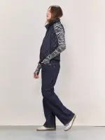 ⁦BIKER QUILT VEST | נייבי⁩ – תמונה ⁦4⁩