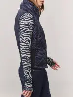 ⁦BIKER QUILT VEST | נייבי⁩ – תמונה ⁦6⁩
