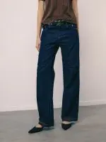 ⁦CARGO JEANS | כהה⁩ – תמונה ⁦5⁩