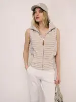 ⁦BIKER VEST | אבן בהיר⁩ – תמונה ⁦5⁩
