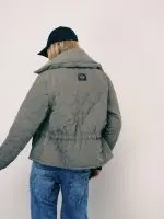 ⁦FOREVER COAT | זית⁩ – תמונה ⁦2⁩