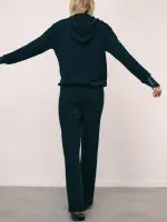 ⁦HOODIE CROCHET | שחור⁩ – תמונה ⁦5⁩