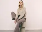 ⁦CROCHET PANTS | חום⁩ – תמונה ⁦3⁩